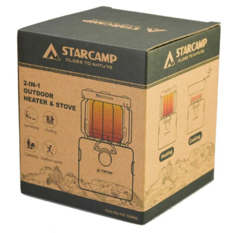 Обігрівач газовий Starcamp Gas Heater HX-1000G blue
