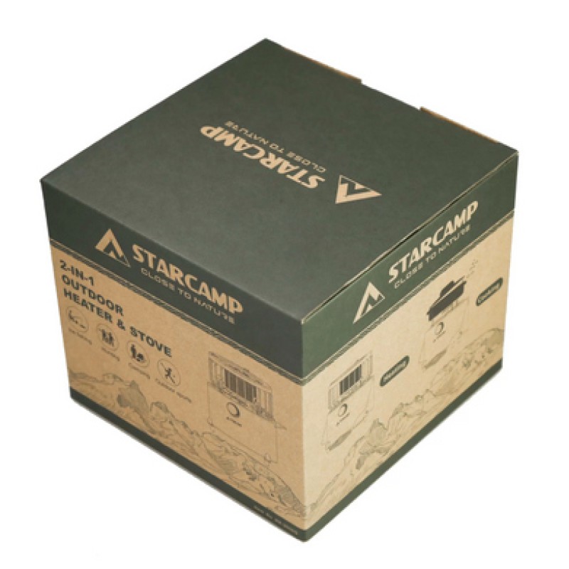 Обігрівач газовий Starcamp Gas Heater HX-2000G green