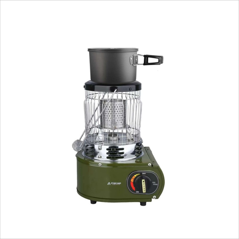 Обігрівач газовий Starcamp Gas Heater HX-3000B green