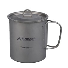 Кружка титанова Starcamp 750 мл HX-TK01B titanium