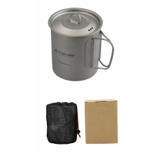 Кружка титанова Starcamp 750 мл HX-TK10 titanium