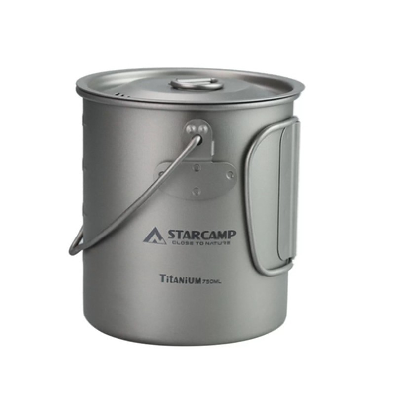 Кружка титанова Starcamp 750 мл HX-TK10 titanium