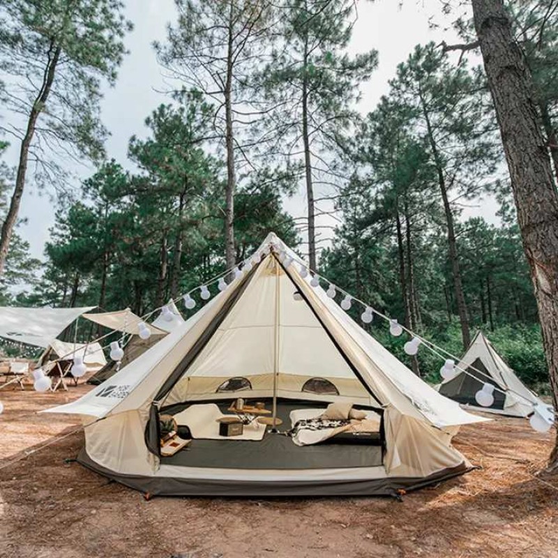 Намет-шатро Mobi Garden ERA Camp 260 NX20561036 ivory
