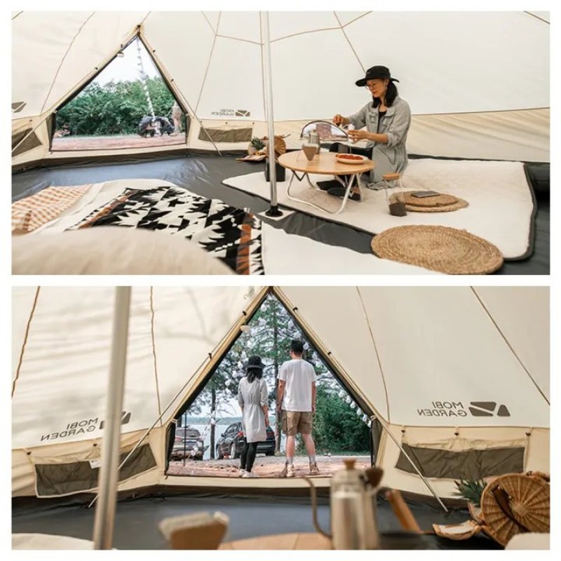 Намет-шатро Mobi Garden ERA Camp 260 NX20561036 ivory