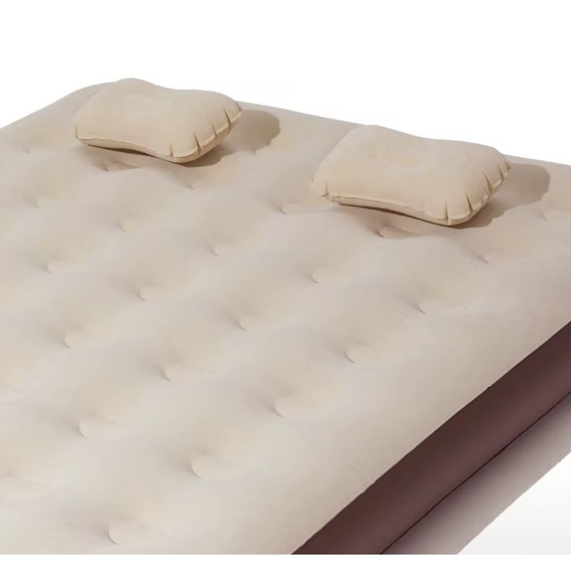 Матрац надувний двомісний з вбудованим насосом Mobi Garden Air double bed 26 см NX24663001 sand