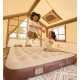 Матрац надувний двомісний з вбудованим насосом Mobi Garden Air double bed 26 см NX24663001 sand