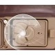 Матрац надувний одномісний з вбудованим насосом Mobi Garden Air bed 26 см NX24663010 sand