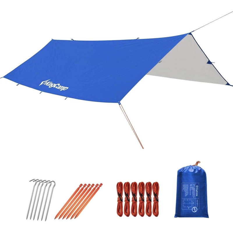Тент кемпінговий KingCamp Tarp M KT2007 blue