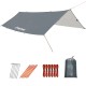 Тент кемпінговий KingCamp Tarp M KT2007 grey