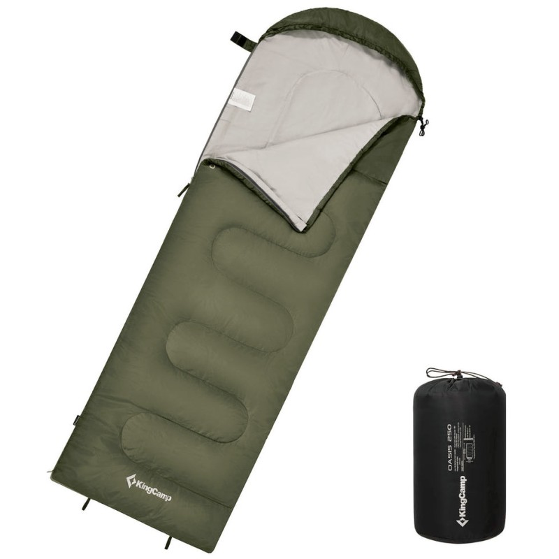 Спальний мішок KingCamp Oasis 250 KS3121 olive
