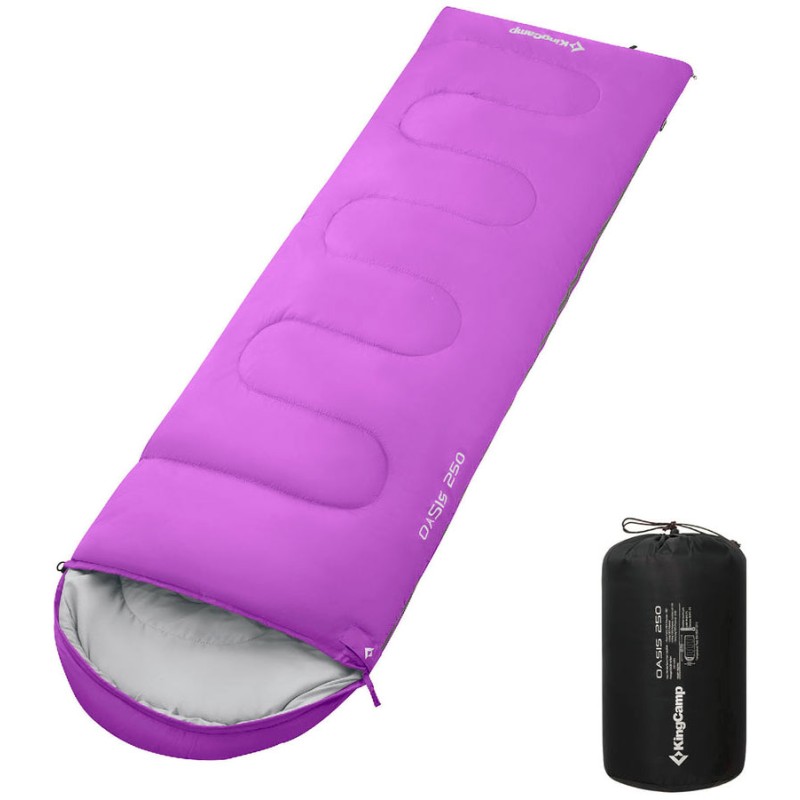 Спальний мішок KingCamp Oasis 250 KS3121 purple