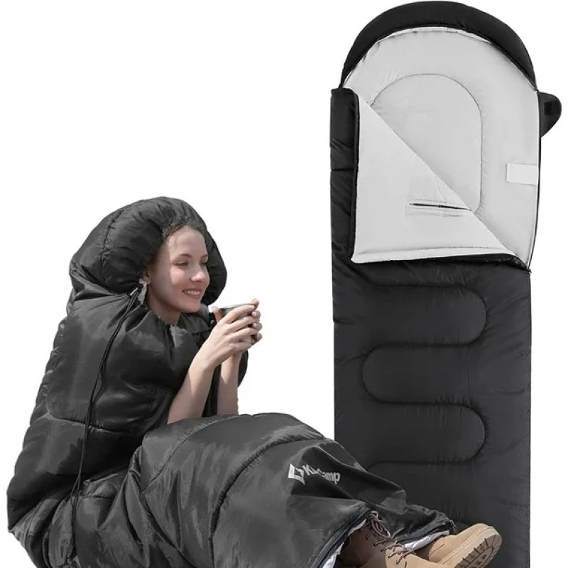 Спальний мішок KingCamp Lona 250 KS2401 black