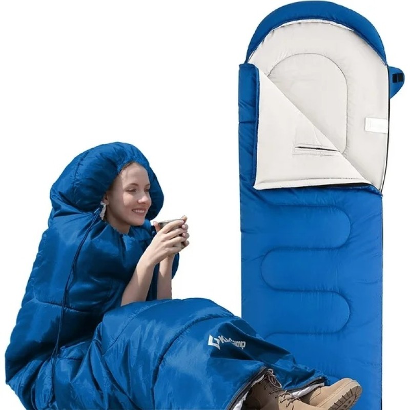 Спальний мішок KingCamp Lona 250 KS2401 blue