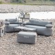 Двомісний надувний диван KingCamp KE8249 grey