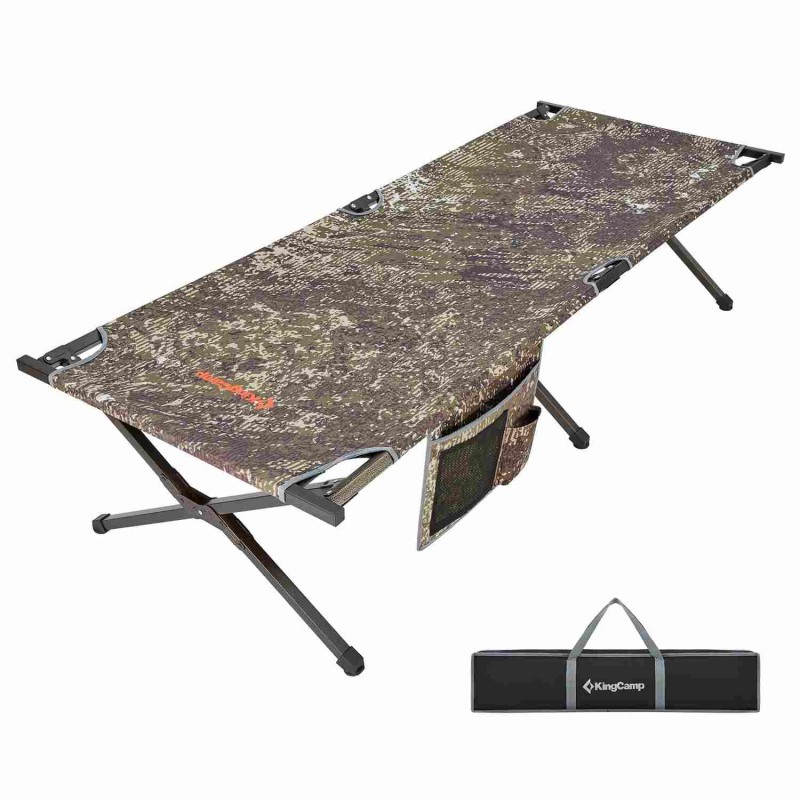 Розкладне кемпінгове ліжко KingCamp KC2103 camouflage