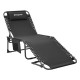 Ліжко розкладне KingCamp Bavaria KC2421 black