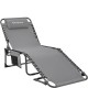 Ліжко розкладне KingCamp Berlin KC2419 grey