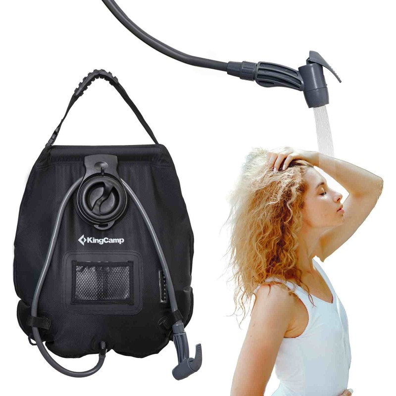 Душ кемпінговий 20л KingCamp KO2402 black
