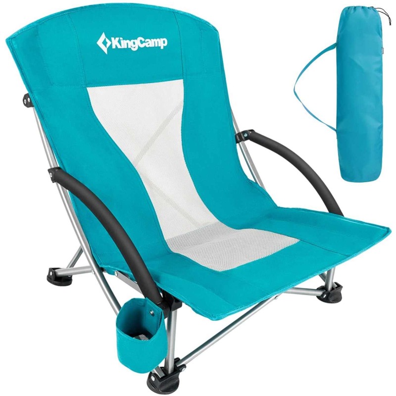 Крісло складане KingCamp Beach KC3841 cyan