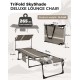 Шезлонг KingCamp Magnolia B10 Plus KC2520 grey/white