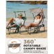 Шезлонг KingCamp Magnolia B10 Plus KC2520 grey/white