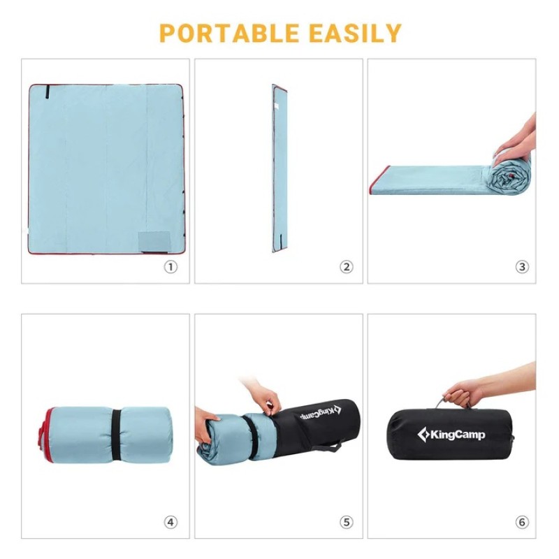 Килимок для пікніка KingCamp Jasmine KP2002 light blue