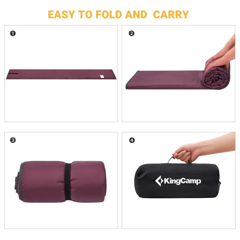 Килимок для пікніка KingCamp Jasmine KP2002 purple