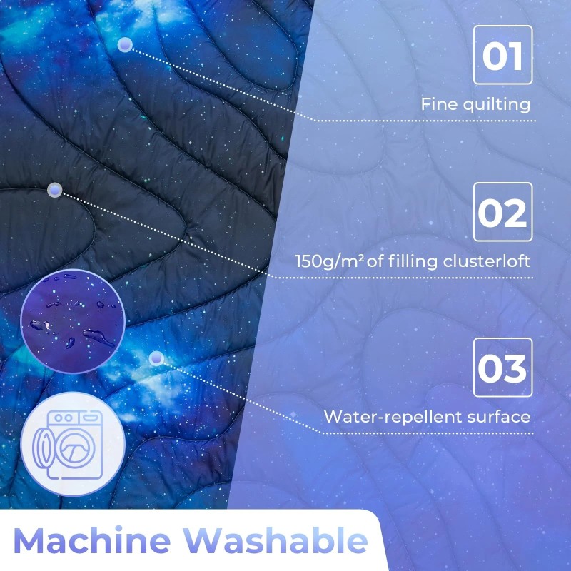 Ковдра туристична KingCamp Smart 150 XL KS2435 starry sky, Starrysky