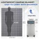Ковдра туристична KingCamp Smart 150 KS2432 charcoal, Темно-сірий