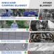 Ковдра туристична KingCamp Smart 150 KS2432 charcoal, Темно-сірий