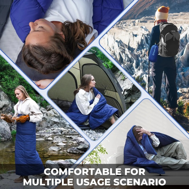 Ковдра туристична KingCamp Smart 150 KS2432 navy, Navy