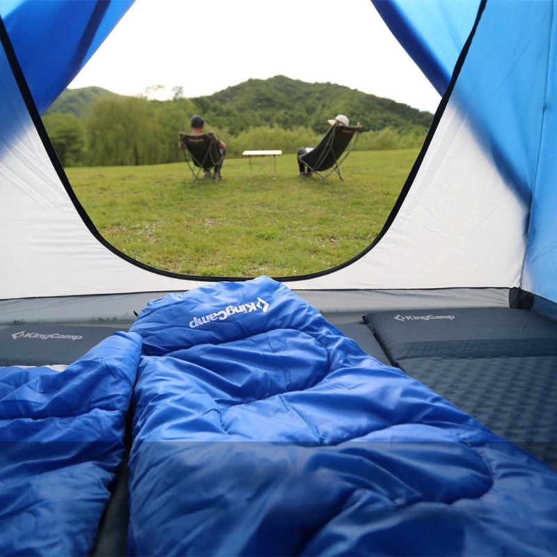 Самонадувний килимок KingCamp Classic Light 30 мм KM3595 dark green
