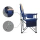 Крісло розкладне KingCamp Cedar KC3888 blue/beige
