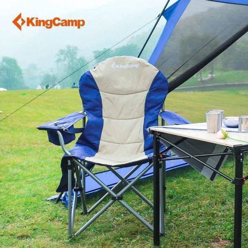 Крісло розкладне KingCamp Cedar KC3888 blue/beige