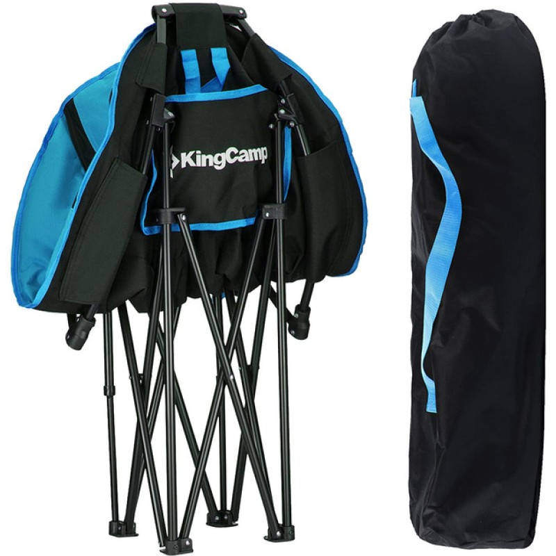 Крісло розкладне KingCamp Comfort Moon black/blue