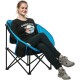 Крісло розкладне KingCamp Comfort Moon black/blue