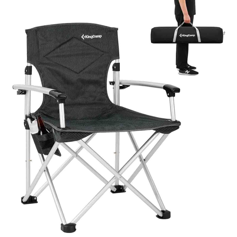 Крісло розкладне KingCamp Conifer black