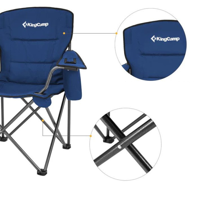 Крісло розкладне KingCamp Lotus Plus KC2141 navy