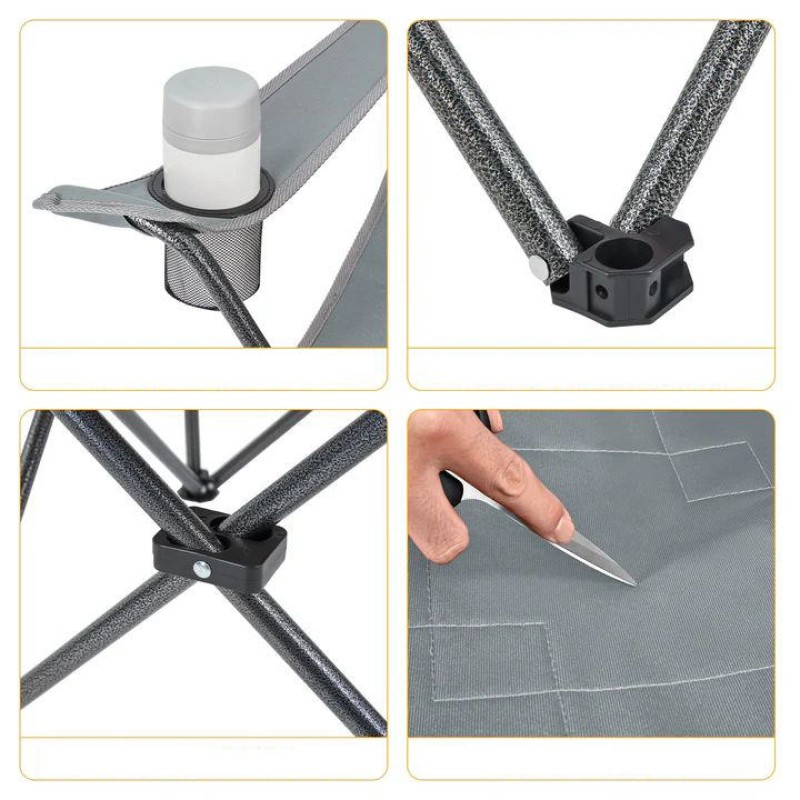 Крісло розкладне KingCamp Lotus grey