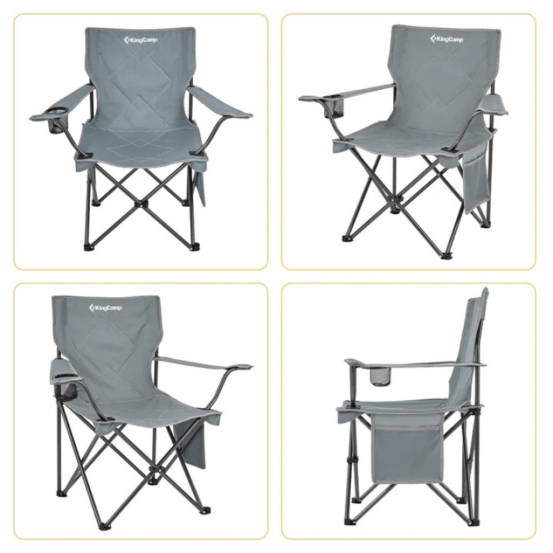 Крісло розкладне KingCamp Lotus grey