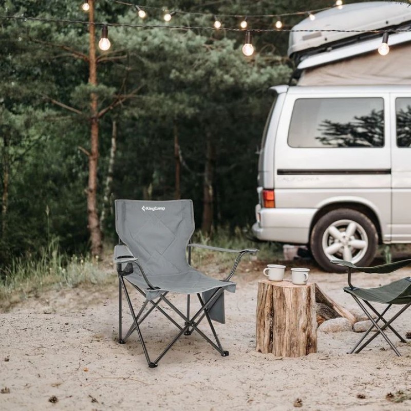 Крісло розкладне KingCamp Lotus grey