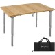 Розкладний стіл KingCamp Bamboo KC1913 yellow