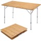Розкладний стіл KingCamp Bamboo KC3929 yellow