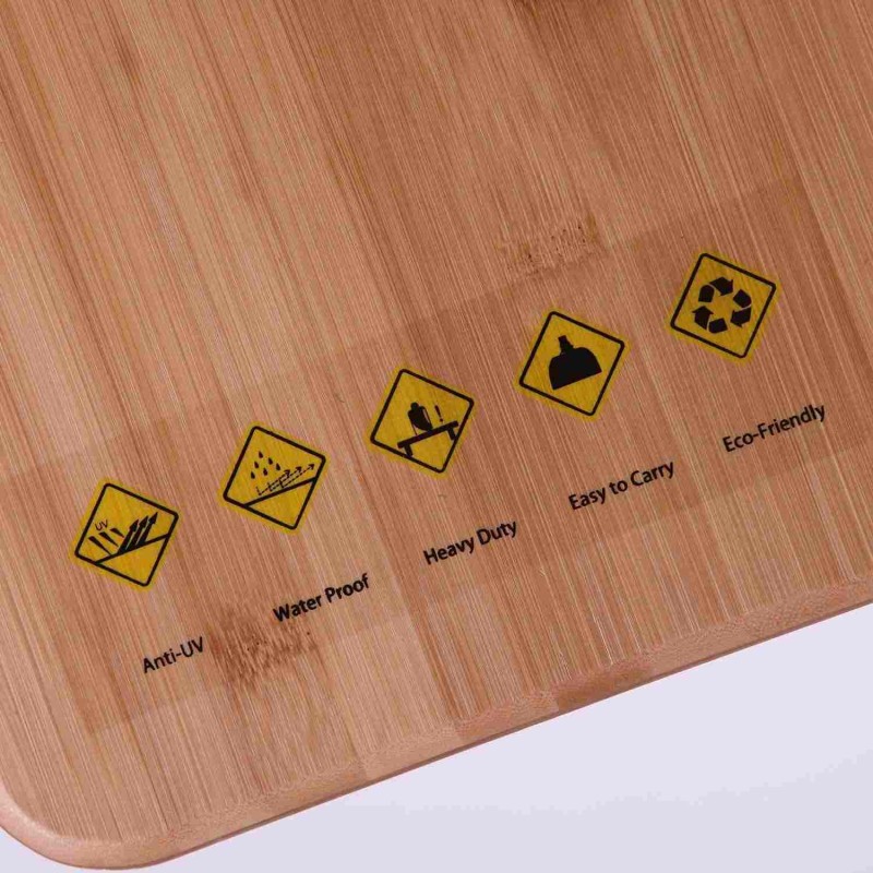 Розкладний стіл KingCamp Bamboo KC3929 yellow