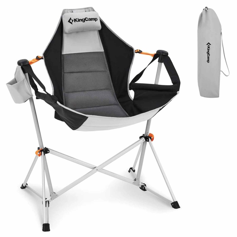 Крісло-гамак KingCamp Orchid KC2227 grey/black