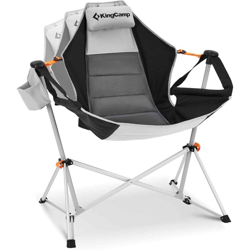 Крісло-гамак KingCamp Orchid KC2227 grey/black