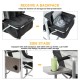 Стілець розкладний KingCamp Director Chair KC3977 black/medium grey