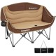 Крісло розкладане KingCamp Canna C20 Plus KC2509 khaki/coffee