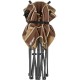 Крісло розкладане KingCamp Canna C20 Plus KC2509 khaki/coffee