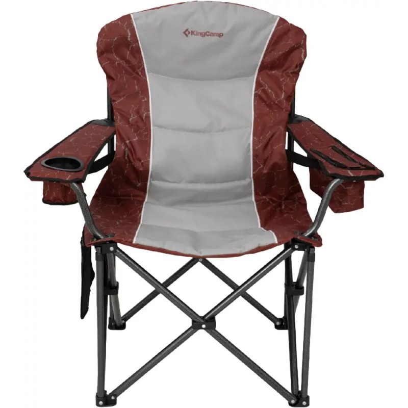 Крісло розкладне KingCamp Juniper C10 KC2538 red/grey